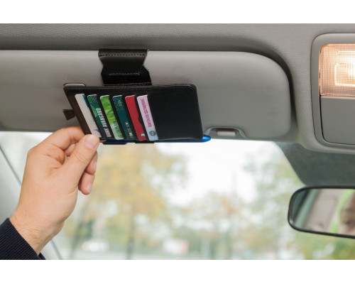 Органайзер Destinator на солнцезащитный козырек, черный