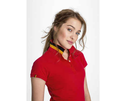 Рубашка поло Patriot Women, красная