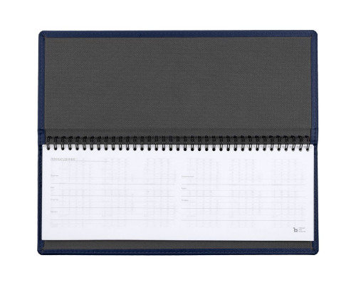 Планинг Latte, недатированный, синий