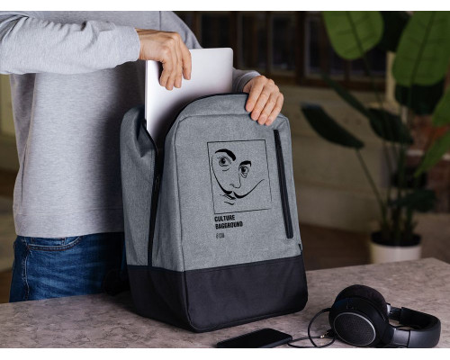 Рюкзак «Culture Bagground. Дали», серый