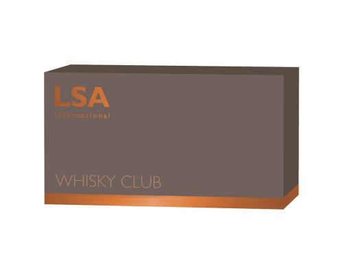 Набор бокалов Whisky Club, коричневый