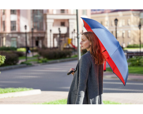 Зонт наоборот Unit Style, трость, черный