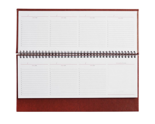 Планинг Nebraska, недатированный, коричневый