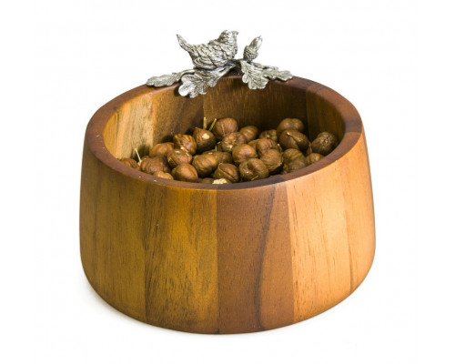 Орешница-конфетница «Певчая птичка»