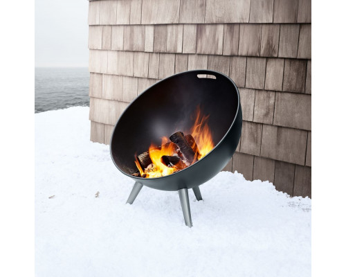 Очаг Fire Globe, черный