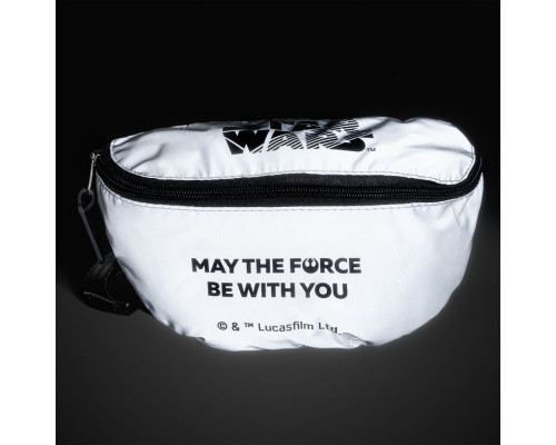 Поясная сумка May The Force Be With You из светоотражающей ткани