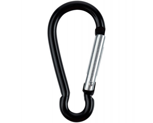 Фонарь с функцией аккумулятора Obero, белый с черным