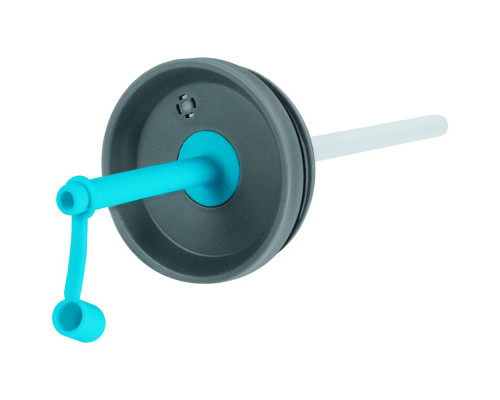 Термостакан Superb Sippy с трубочкой, бирюзовый