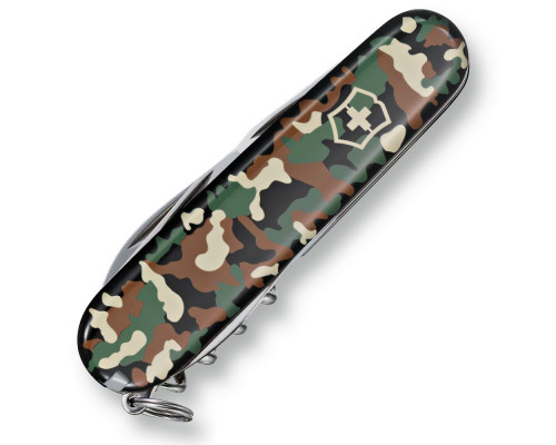 Офицерский нож Spartan 91, зеленый камуфляж