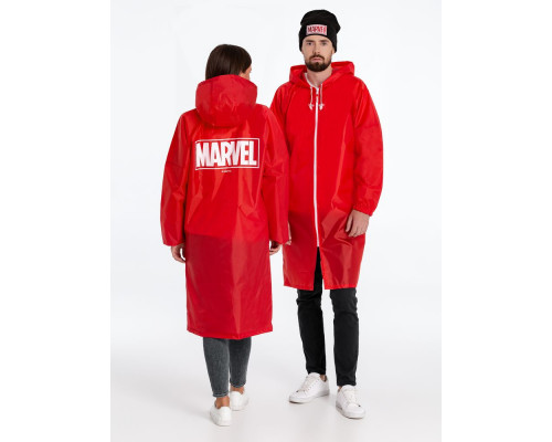 Шапка с вышивкой Marvel, черная