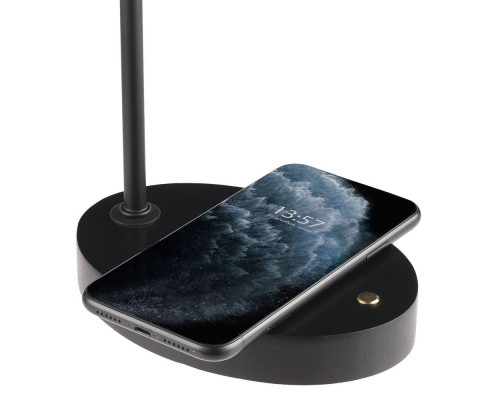 Левитирующая лампа с функцией беспроводной зарядки leviStation