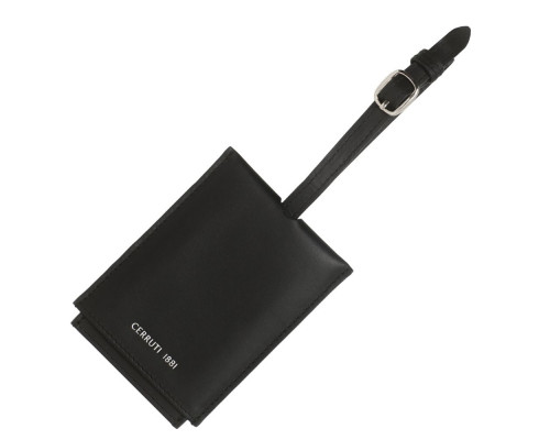 Набор Zoom: кошелек и багажная бирка, черный