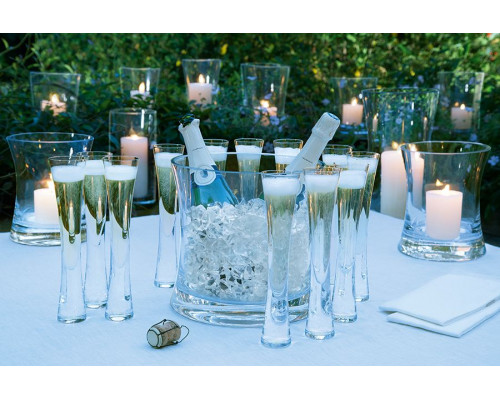 Набор бокалов для шампанского Moya Flute, прозрачный