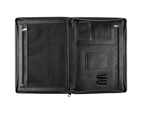 Папка для документов Linen, черная