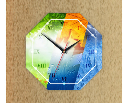 Часы настенные стеклянные Time Diamond
