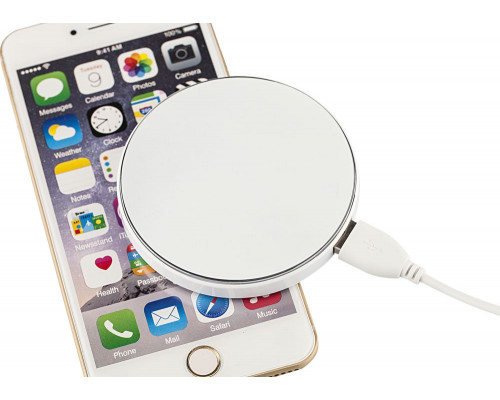 Внешний аккумулятор с подсветкой логотипа Uniscend Disc, 3000 мАч