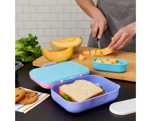 Ланчбокс Neat Bento, большой, голубой