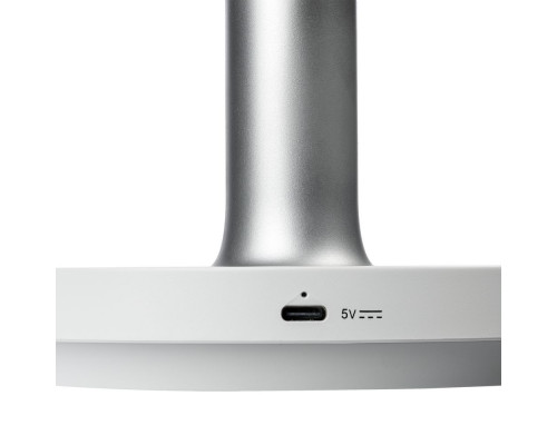 Настольный беспроводной вентилятор с подсветкой inBreeze, белый c серым