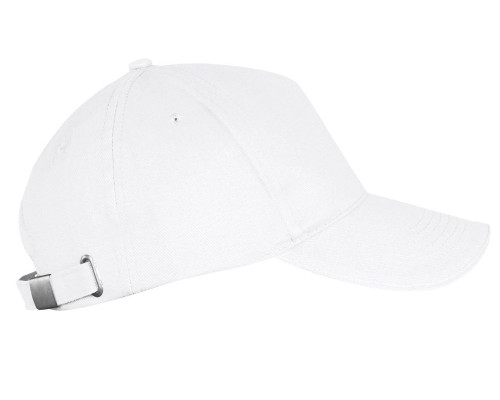 Бейсболка Long Beach, белая