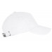 Бейсболка Long Beach, белая