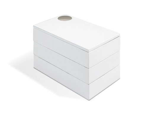 Шкатулка Spindle, белая