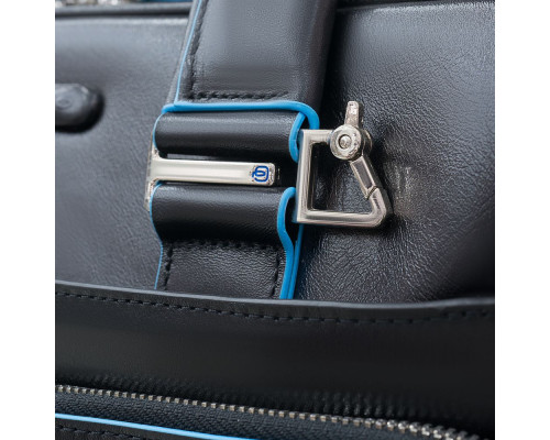 Сумка мужская для ноутбука Piquadro Blue Square, черная