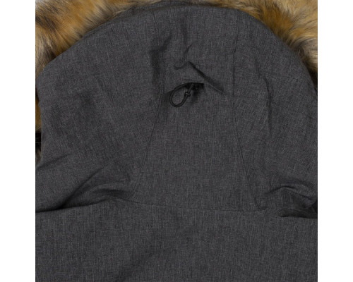 Парка женская Explorer, серый меланж