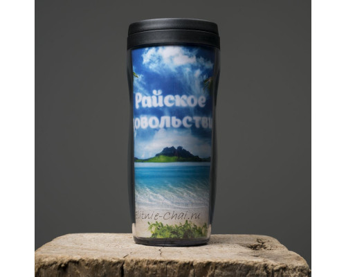 Термостакан Poster, с черной крышкой