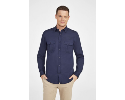 Рубашка мужская Burma Men, темно-синяя