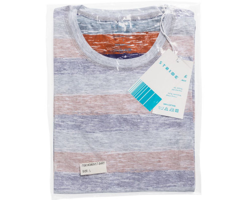 Футболка женская Rayet Lady двусторонняя, голубая с зеленым