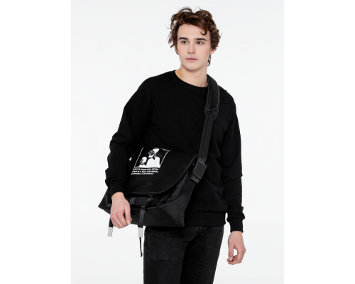 Сумка для ноутбука «Леон», черная