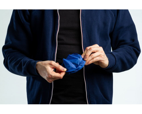 Летающая тарелка-фрисби Catch Me, складная, синяя