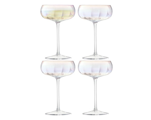 Набор бокалов для шампанского Pearl Saucer