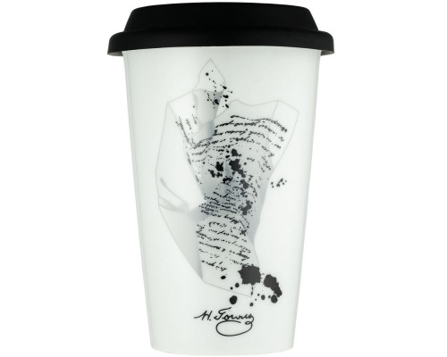 Кружка «Дуть», черная