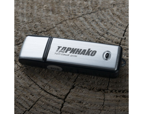 Флешка Steel, 8 Гб