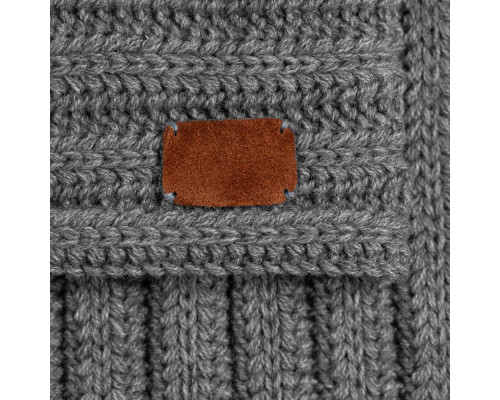 Снуд Fargo, серый меланж