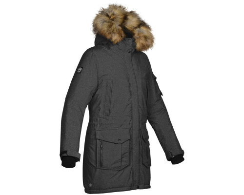 Парка женская Explorer, серый меланж