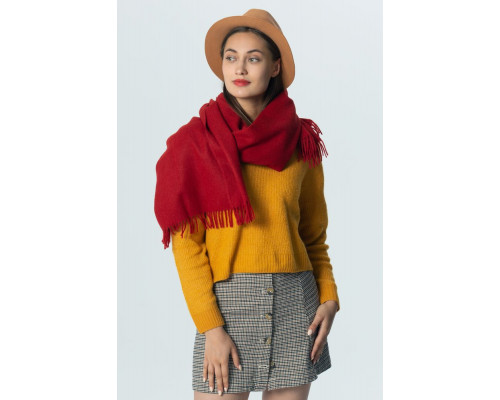 Палантин Classic, красный