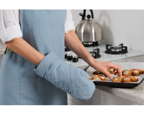 Прихватка-рукавица Feast Mist, серо-голубая