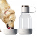 Бутылка для воды с миской для питомца Dog Water Bowl Lite, белая