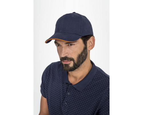 Бейсболка Buffalo, белая