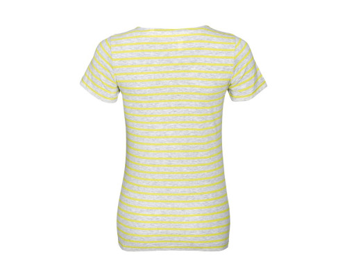 Футболка Miles Women серая с желтым