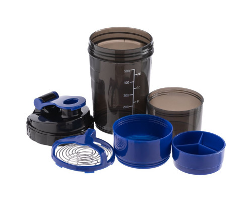 Спортивный шейкер Tonus, черно-синий