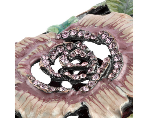 Визитница Enamel, розовая