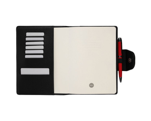 Блокнот Tactic в суперобложке, черный