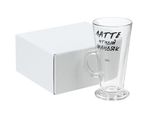 Кружка для латте «Латтентный маньяк»