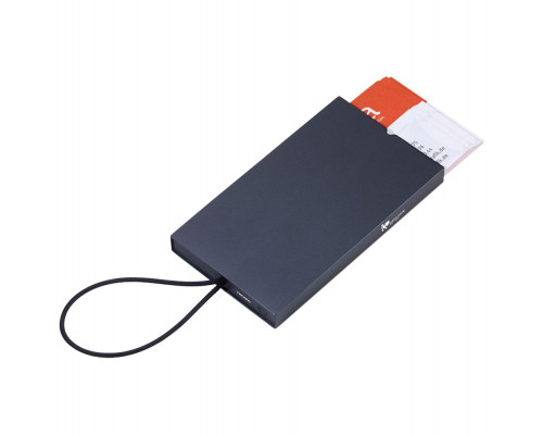 Футляр для карт Ten, черный