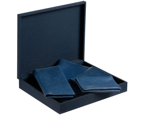 Шкатулка Drapery, синяя