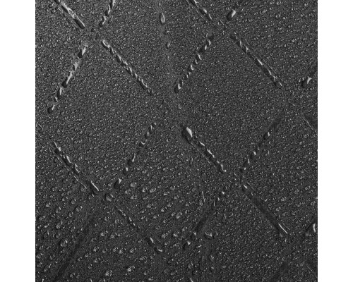 Зонт-трость Magic с проявляющимся рисунком в клетку, черный