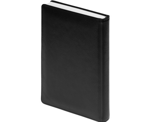 Ежедневник Linen, недатированный, черный